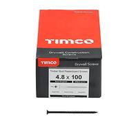 TIMco PH2 épais Vis pour cloison sèche - Noir (boîte de 1000), 00100DRYC