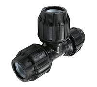 TIMCO Raccord de tuyau en polyéthylène moyenne densité 90° - 32 x 32 x 32 mm