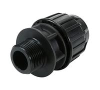 TIMCO Raccord mâle en polyéthylène à densité moyenne - 32 mm x 2,5 cm