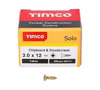 Timco SDF456_P Vis à bois plaqué zinc, 30012SOLOC
