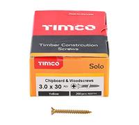 Timco SDF456_P Vis à bois plaqué zinc, 30030SOLOC