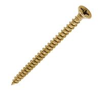 Timco SDF456_P Vis à bois plaqué zinc, 40060SOLOC