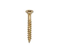TIMCO Velocity Vis à bois à tête fraisée multi-usage Doré 5 x 40 mm