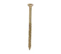 TIMCO Velocity Vis à bois à tête fraisée multi-usage Doré 5 x 80 mm