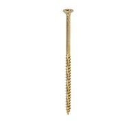 TIMCO Velocity Vis à bois à tête fraisée multi-usage Doré 5 x 90 mm