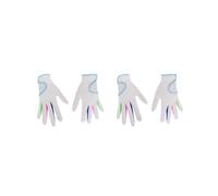 Timcryxient 2 ensembles 1 paire de gants de golf pour enfants 15 blanc bleu 15 mètres