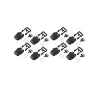 Timcryxient Feegow Lot de 2 kits de réparation de verrouillage pour spa et jacuzzi en plastique Noir