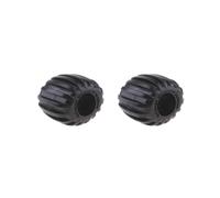 Timcryxient Lot de 2 boutons de valve de réservoir de plongée avec bouton marche/arrêt Noir