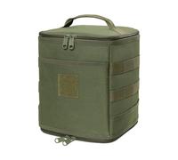 Timcryxient Sac de rangement pour réservoir de gaz - Portable - Camping - Lanterne - Pour la cuisine et la randonnée -, Vert, 24 cmx18 cmx18 cm