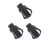 Timcryxient Sac fourre-tout universel pour bouteille d'eau, sac fourre-tout avec filet latéral, bandoulière réglable, bonne étanchéité, sac à main de camping type 2, bleu, Lot de 3 (bleu), Type 1