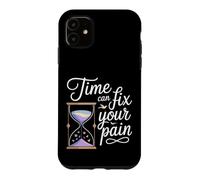 Time Can Fix Your Pain Healing Progress Motivation Coque pour iPhone 11