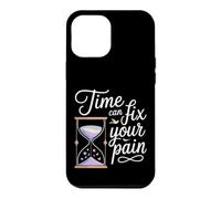 Time Can Fix Your Pain Healing Progress Motivation Coque pour iPhone 12 Pro Max