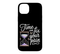 Time Can Fix Your Pain Healing Progress Motivation Coque pour iPhone 14 Plus