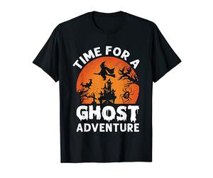 Time For A Ghost Adventure Ghost Hunting Halloween Saison T-Shirt