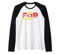 Time for Change | Streetwear de Motivation Grunge Vieilli Manche Raglan
