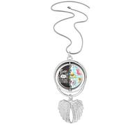 Time for Tea Collier avec pendentif en forme d'ailes d'ange