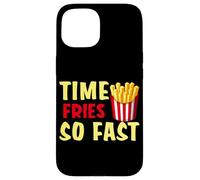 Time Fries So Fast French Fries Design pour pommes de terre Coque pour iPhone 15