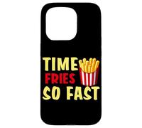 Time Fries So Fast French Fries Design pour pommes de terre Coque pour iPhone 15 Pro