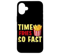 Time Fries So Fast French Fries Design pour pommes de terre Coque pour iPhone 16 Plus