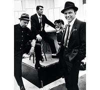 Time Life (Dean Martin, Sammy Davis Jr. and Frank Sinatra 40 x 50 cm Toile Imprimée