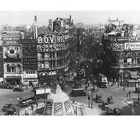 Time Life (Piccadilly Circus, London 1942 60 x 80 cm Toile Imprimée