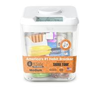 Time Locking Container (White Lid + Transparent Base) - 5.5" Height