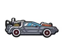 Time Machine DeLorean Pin's, taille unique, Métal