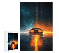 Time Machine Neon Lights Puzzle 1000 Pièces Educa Jouet en Bois Cadeau Unique Décoration Intérieure Jeu Éducatif Challenge Toy Adultes Et Enfants À Partir De 14 Ans 1000 PCS