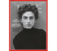 TIME Magazine - Next Generation Leaders - The Promise of Timothée Chalamet.: Issue dated 25th October 2021, Europe Edition. From the Archives of TIME Magazine.