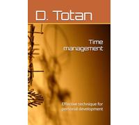 Time management: Effective technique for personal development