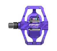 Time Pedal Speciale 10 Large MTB Pedals, Including Atac Standard Cleats Purple