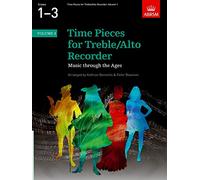 Time pieces for treble/alto recorder - volume 1