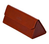 Time Resistance Étui à Lunettes en Cuir - Étui Rigide en Cuir pour Lunettes - Étui à Lunettes de Soleil avec Fermeture Magnétique - Fait Main en Italie
