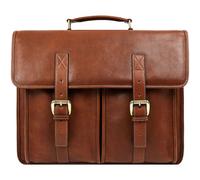 Time Resistance Porte-documents en Cuir Italien pour Hommes Sac Ordinateur Portable