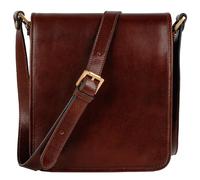 Time Resistance Sac à bandoulière en cuir pour homme - Petite sacoche rétro