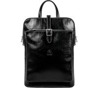 Time Resistance Sac à Dos en Cuir Pleine Fleur Fabriqué à la Main en Italie - Sac à Dos en Toile - Sac à Dos Convertible en Sac à Bandoulière