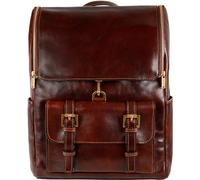 Time Resistance Sac à Dos en Cuir Vintage pour Voyage et Ordinateur Portable Jusqu'à 15