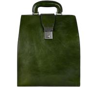 Time Resistance Sac à Dos en Cuir - Vintage pour Voyage ou Affaires - Sac à Dos pour Homme et Femme (Vert)