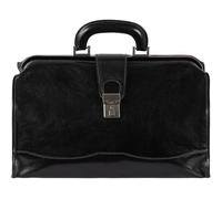 Time Resistance Sac de Médecin en Cuir - Sac à Main en Cuir de Style Vintage - Mallette en Cuir pour Hommes et Femmes