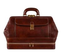 Time Resistance Sac Médecin en Cuir avec Serrure esign Vintage pour Médecin