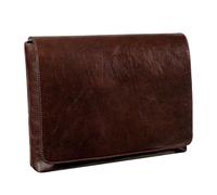 Time Resistance Sac Messager en Cuir - Sac à Bandoulière pour Hommes - à Bandoulière D'Affaires