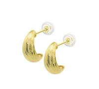 TIME ROAD Boucles d'oreilles HIN00466/12 Or Femme