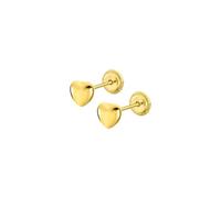 TIME ROAD Boucles d'oreilles LG00317 or cœur bébé