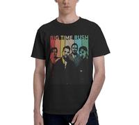 Time Rock Music Boy Band Rush T-Shirt Homme 100% Coton - Tee-Shirt Manches Courtes Musique Pop - Vêtement Décontracté Fan Années 2000 - Cadeau pour Ados & Fans Medium