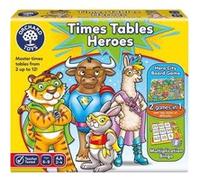 Time tables heroes - Jeu de calcul - Multicolore G