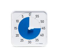 Time Timer Compte à rebours visuel Original de 20,3 cm - Minuteur visuel Silencieux de 60 Minutes pour Salle de Classe pour SEL, régulation émotionnelle, Concentration, Transitions calmes, TDAH