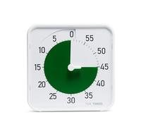 Time Timer Compte à rebours visuel Original de 20,3 cm - Minuteur visuel Silencieux de 60 Minutes pour Salle de Classe pour SEL, régulation émotionnelle, Concentration, Transitions calmes, TDAH