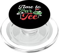 Time to par Tee Funny Golfeur Golf Player Graphic PopSockets PopGrip pour MagSafe
