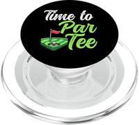 Time to par Tee Golf Player Golf Lover Golf Lover Graphic PopSockets PopGrip pour MagSafe