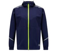 Time To Run Imperméable Veste de Course a Pied pour Femme avec Poches - Légère Coupe-Vent Respirant - Idéal pour l'exercice et Le Jogging - de M Peacoat